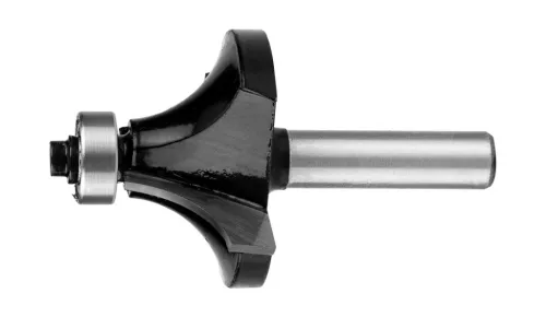 Graphite Felsőmaró kés, kerekítő, 38.1x19mm, 8mm szárral