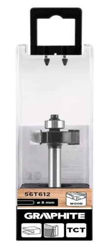 Graphite Felsőmaró kés, horonymaró, 32x10mm, 8mm szárral