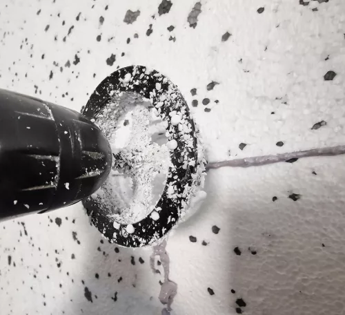 Graphite Polisztirol maró, dűbeltárcsához, 68mm, műanyag