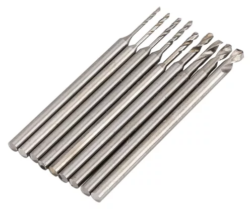 Graphite Fúrókészlet mini fúró és csiszológépekhez, HSS, 2,35mm-es befogószár, 45mm hossz