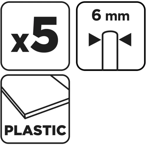 Graphite Csapos csiszolókő készlet, 6mm-es szár