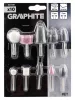 Graphite Csapos csiszolókő készlet, 6mm-es szár