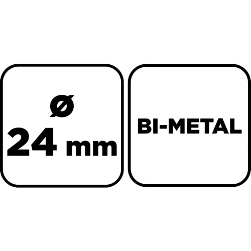 Graphite Körkivágó, Bi-Metal, 24mm