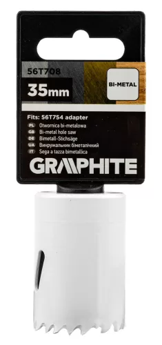 Graphite Körkivágó, Bi-Metal, 35mm
