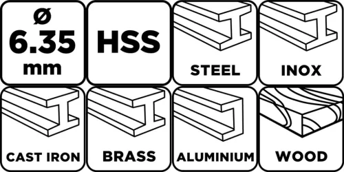 Graphite Központfúró Bi-Metál körkivágókhoz