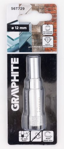 Graphite Gyémántfúró 12mm
