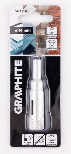 Graphite Gyémántfúró 14mm
