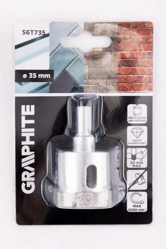 Graphite Gyémántfúró 35mm