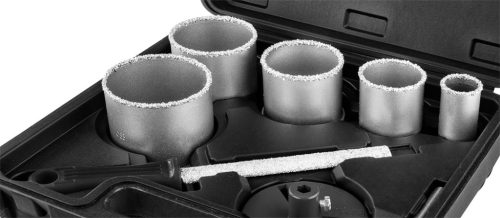 Graphite Korkivágó készlet, volfrámkarbid, 32-83mm, 8db