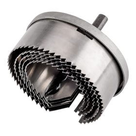   Graphite Körkivágó készlet fához, 40mm fúrásmélység, 60-95mm, 5db