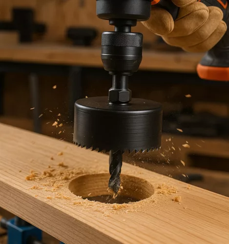 Graphite Körkivágó készlet fához, 19-64mm, 12db