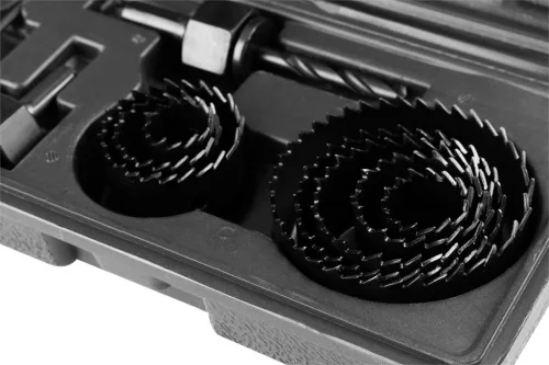 Graphite Körkivágó készlet fához, 19-64mm, 12db