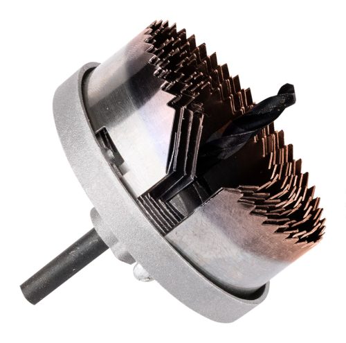 Graphite Körkivágó készlet fához, műanyagokhoz, acél, edzett fogakkal, 26-63mm, 18mm fúrásmélység