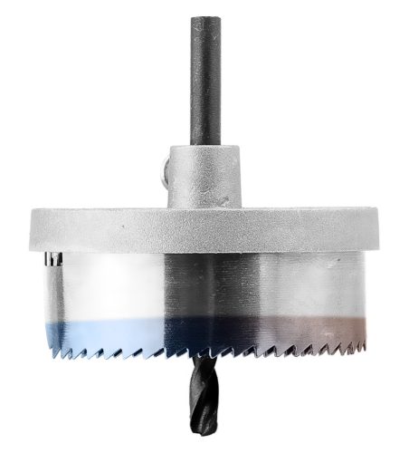 Graphite Körkivágó készlet fához, műanyagokhoz, acél, edzett fogakkal, 26-63mm, 18mm fúrásmélység