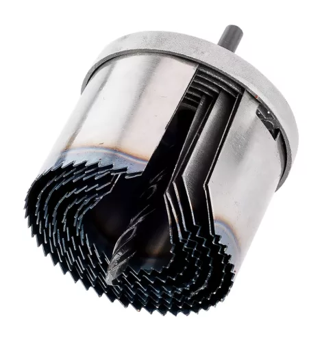 Graphite Körkivágó készlet fához, műanyagokhoz, acél, edzett fogakkal, 26-63mm, 42mm fúrásmélység