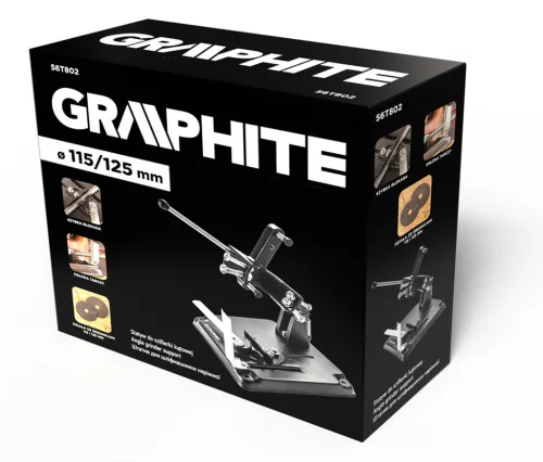 Graphite Állvány sarokcsiszolóhoz, 115/125mm