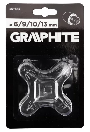 Graphite Tokmánykulcs univerzális 4 ágú, 6,9,10,13mm