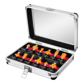 Neo Tools Felsőmaró késkészlet 12db, 8részes