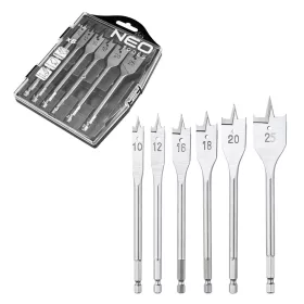   Neo Tools Lapos marófúró készlet 10, 12, 16, 18, 20, 25mm, 6db