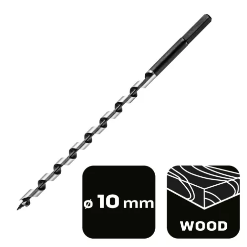 Neo Tools Fafúró spirál 10x250mm