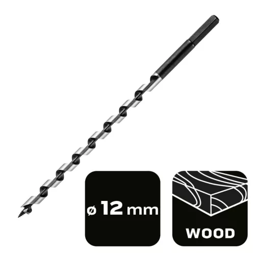 Neo Tools Fafúró spirál 12x250mm