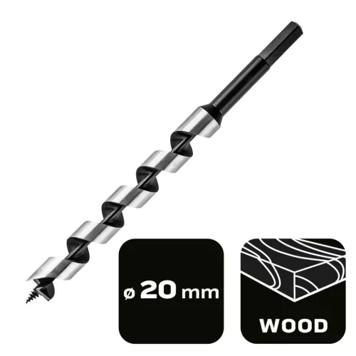 Neo Tools Fafúró spirál 20x250mm