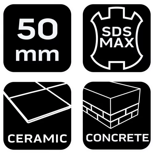 Neo Tools Lapátvéső SDS MAX 50x400mm 25 fokban hajlított