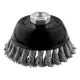 Neo Tools Drótkorong, fazékkefe sodrott 100mm M14