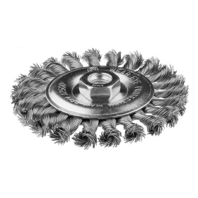   Neo Tools Drótkorong, tányér egyenes, sodrott 125mm INOX M14