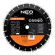 Neo Tools Gyémánt vágókorong 350mm szegmenses lézer hegesztett, belső átm. 25, 4mm, 8mm szegmens