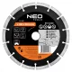 Neo Tools Gyémánt vágókorong 180mm szegmenses