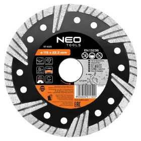 Neo Tools Gyémánt vágókorong 115mm turbo