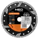 Neo Tools Gyémánt vágókorong 180mm turbo