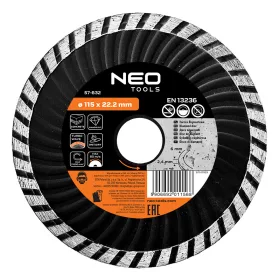 Neo Tools Gyémánt vágókorong 115mm turbo hűtőbordás