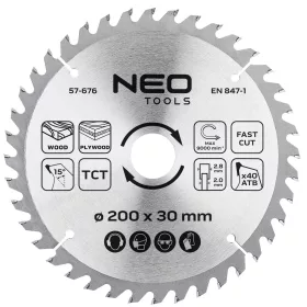   Neo Tools Körfűrészlap keményfém fogakkal, 200x30mm, 40 fog