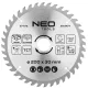 Neo Tools Körfűrészlap keményfém fogakkal, 200x30mm, 40 fog