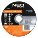 Neo Tools Vágókorong fémhez 125x1x22mm, 41A60-T-BF