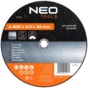 Neo Tools Vágókorong fémhez 400x4x32mm