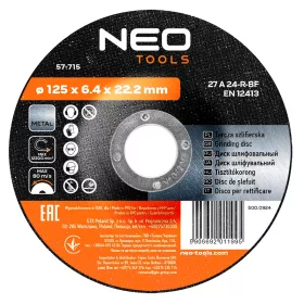 Neo Tools Tisztítókorong fém 125x6.4mm