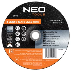 Neo Tools Tisztítókorong fém 230x6.4mm