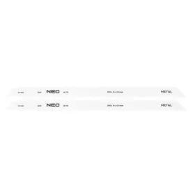   Neo Tools Orrfűrészlap 300mm, fém, INOX, fa, réz, műanyag, alu, 2db