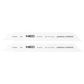   Neo Tools Orrfűrészlap 150mm, fém, INOX, fa, réz, műanyag, alu, 2db