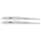Neo Tools Orrfűrészlap 225mm, fém, INOX, fa, réz, műanyag, alu, 2db