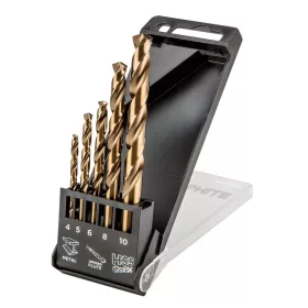 Graphite Csigafúró készlet HSS-Cobalt, 4-10mm, 5db