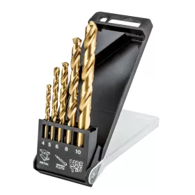   Graphite Csigafúró készlet HSS Titán bevonattal 4-10mm, 5db