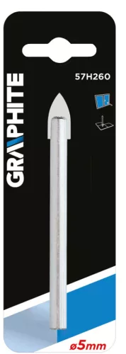 Graphite Üvegfúró 5mm