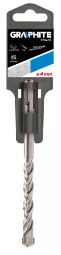 Graphite Betonfúró SDS-Plus 4x110mm, S4 type, 4 élű hegy