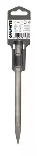 Graphite hegyesvéső 30x400mm hex
