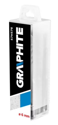 Graphite Betonfúró SDS-Plus 6x110mm, 4 élű hegy, 10db