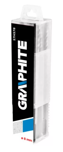 Graphite Betonfúró SDS-Plus 8x160mm, 4 élű hegy, 10db